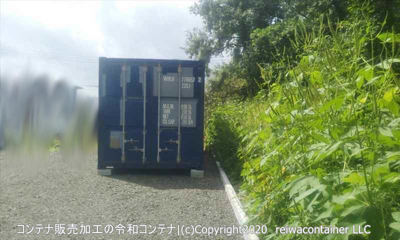 宮城県納品の20フィートコンテナ２